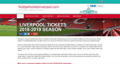 Desktop Screenshot of footballticketsliverpool.com